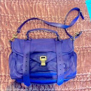 PROENZA SCHOULER leather handbag. 13 “ wide, 9 tall, 3.5 deep,  15 inches drop